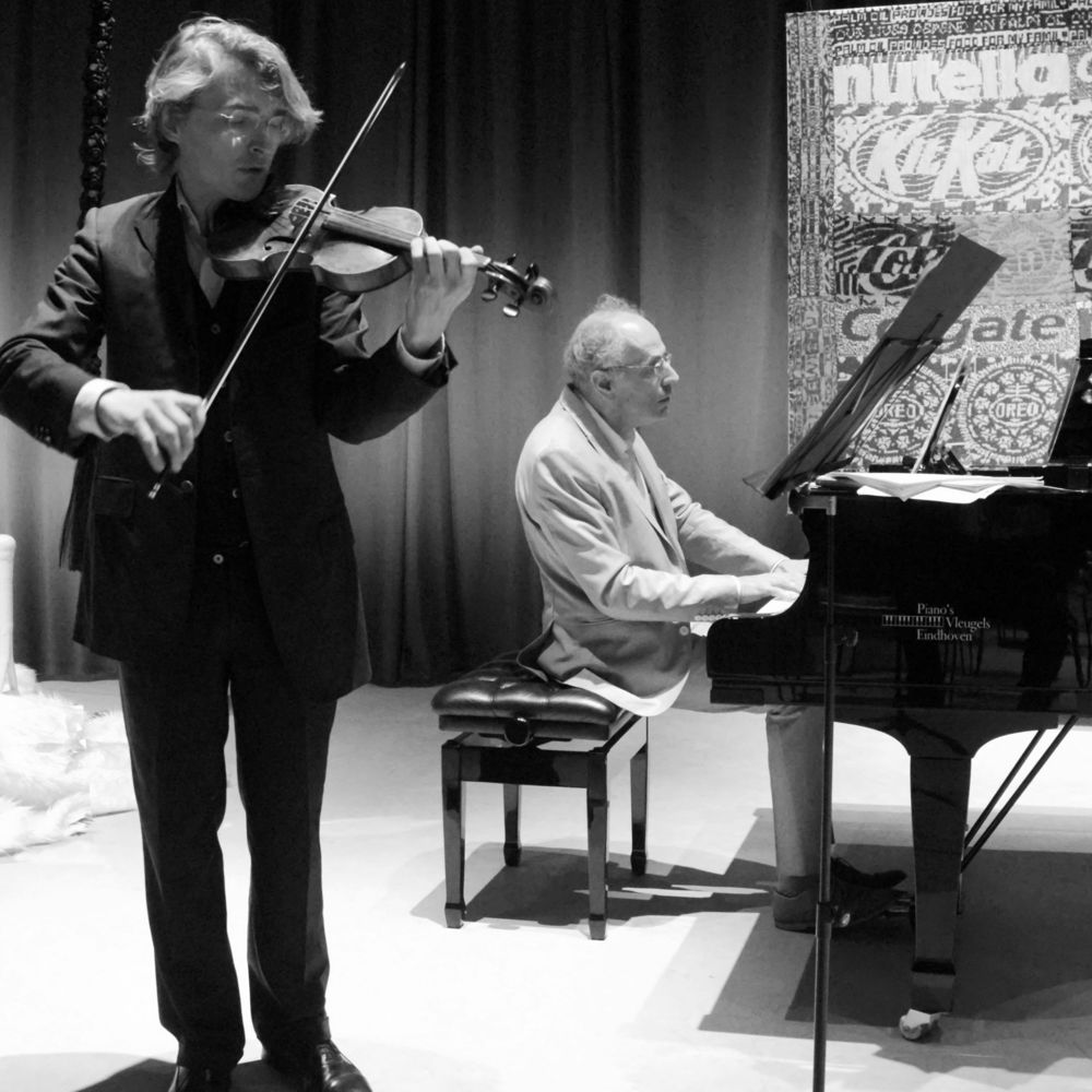 Jeroen Dupont viool en Ed Spanjaard piano
